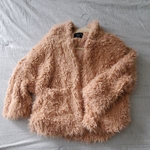Super soft fuzzy coat